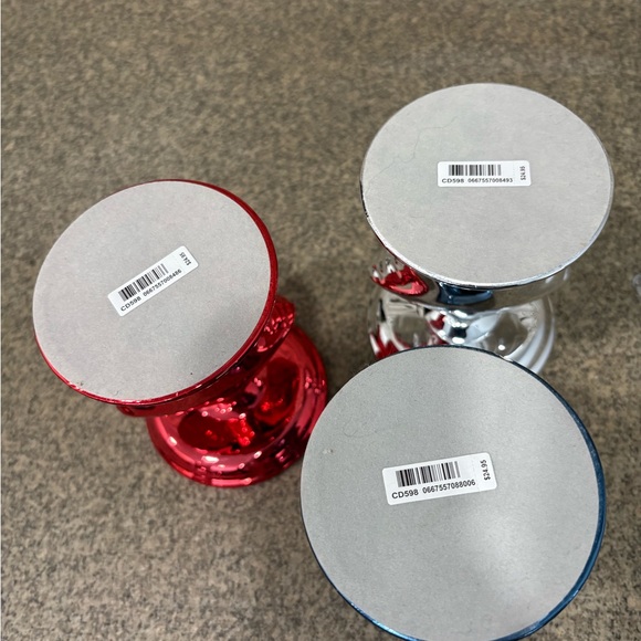 NWT Bath & Body Works Red, White, & Blue Single Wick Star Holders (3pc Bundle) - Picture 6 of 8